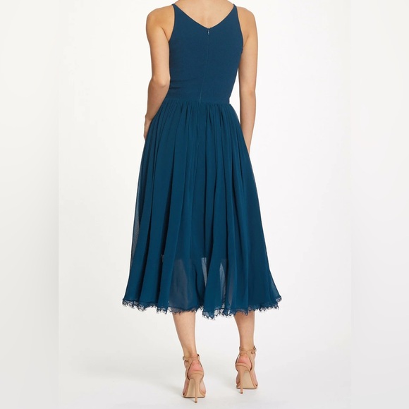 Dress the Population Alicia Dress - Peacock Blue - Picture 3 of 12